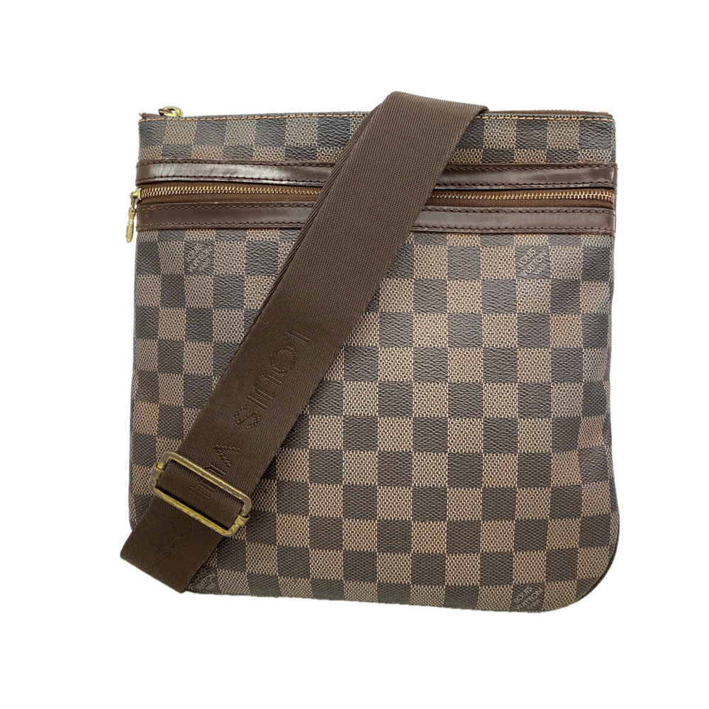 Louis Vuitton Damier Pochette Bosphore Shoulder Bag N51111 Ebene Women's